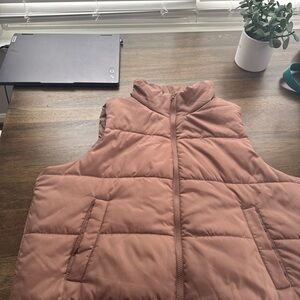 Large zip up vest